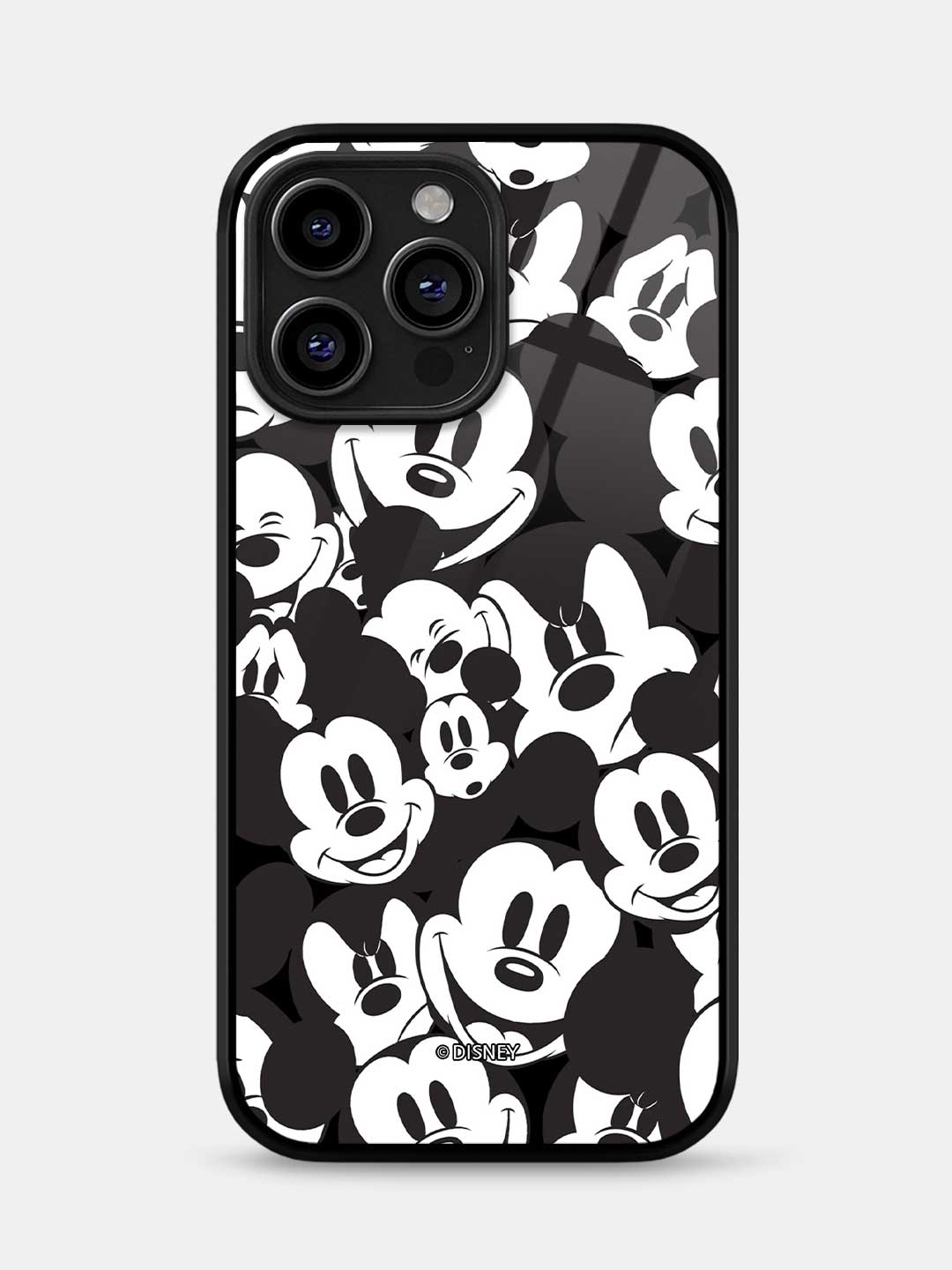 Mickey Smileys - iPhone 15 Pro Glass Cover