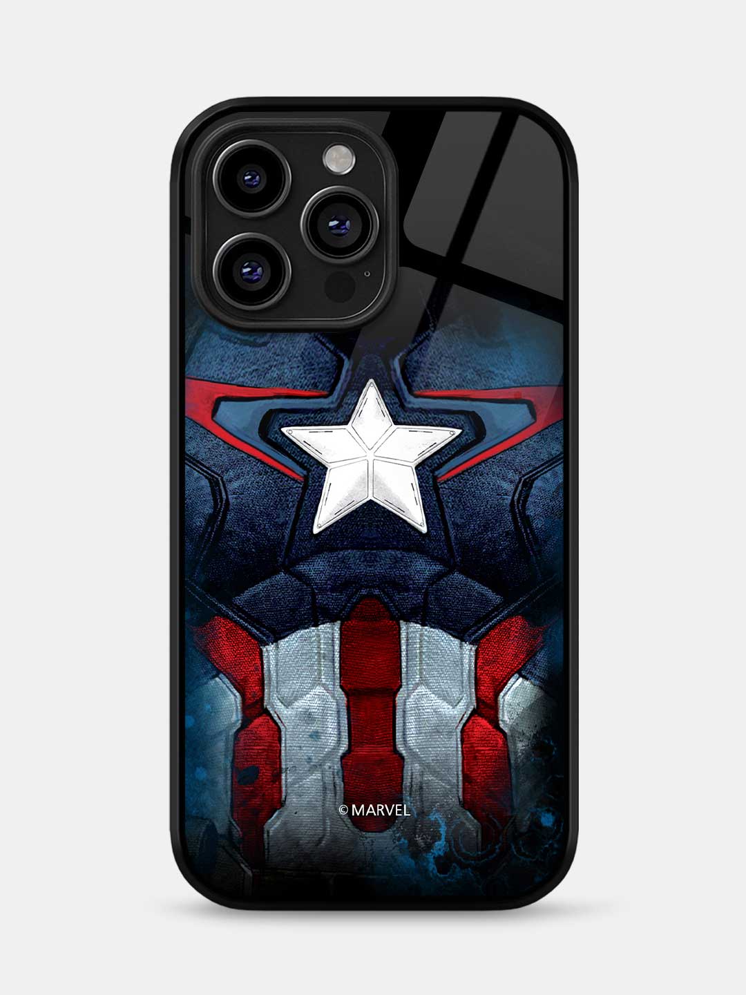 Suit up Captain - iPhone 14 Pro Glass Cover