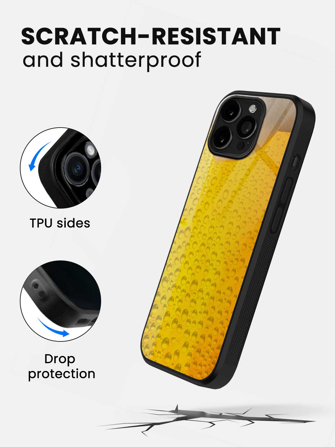 Chug It - iPhone 15 Pro Glass Cover