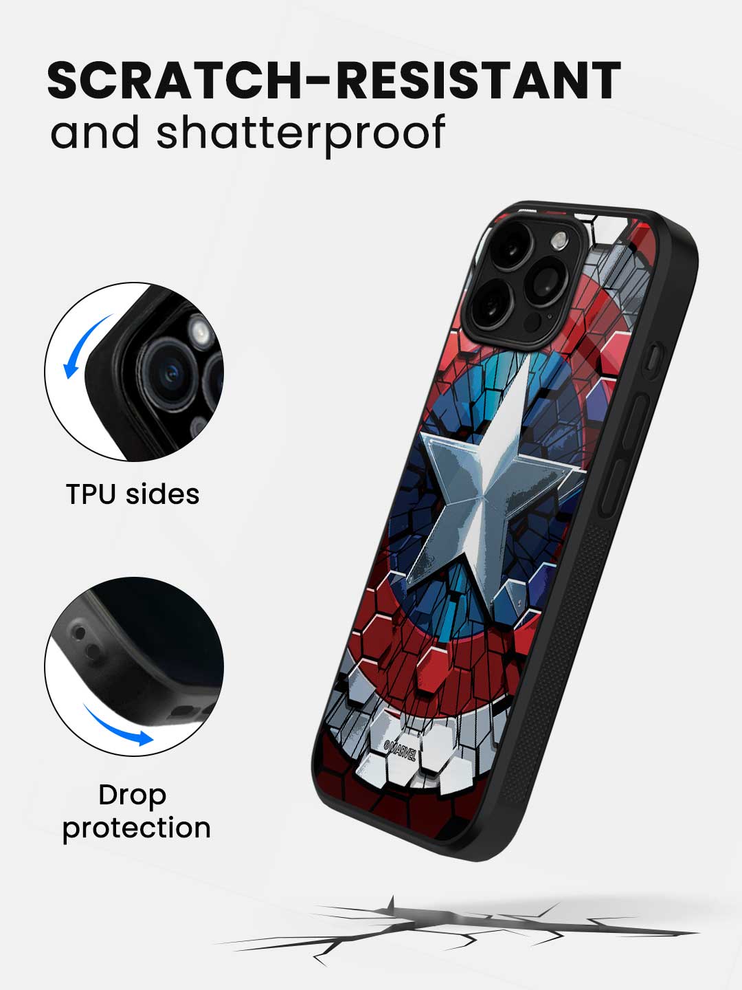 Hex Shield - iPhone 14 Pro Glass Cover
