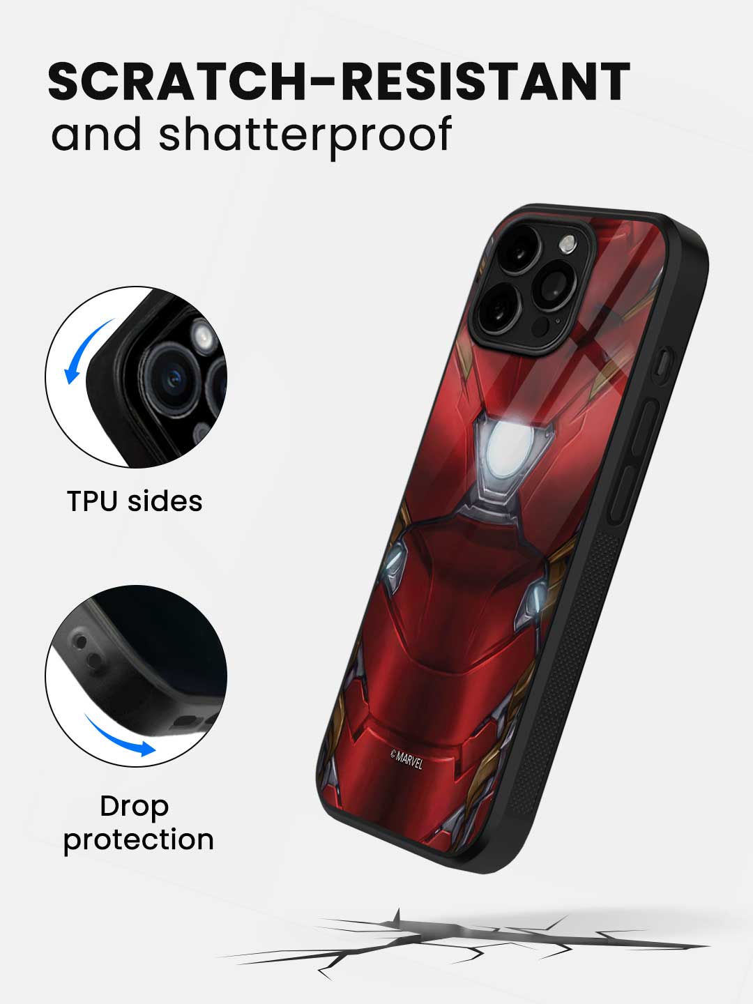 Suit up Iron Man - iPhone 14 Pro Glass Cover