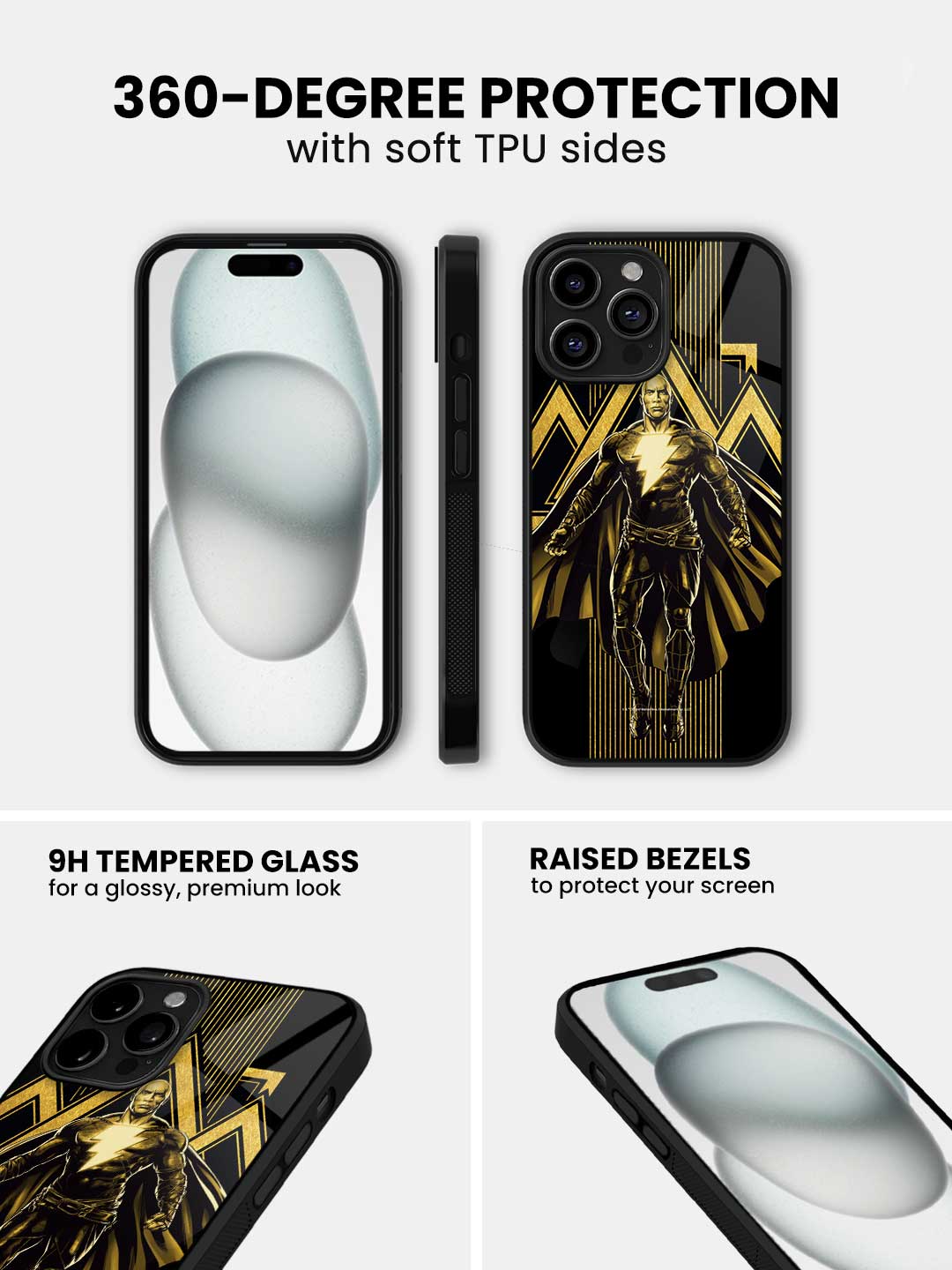 Gold Adam - iPhone 15 Pro Glass Cover