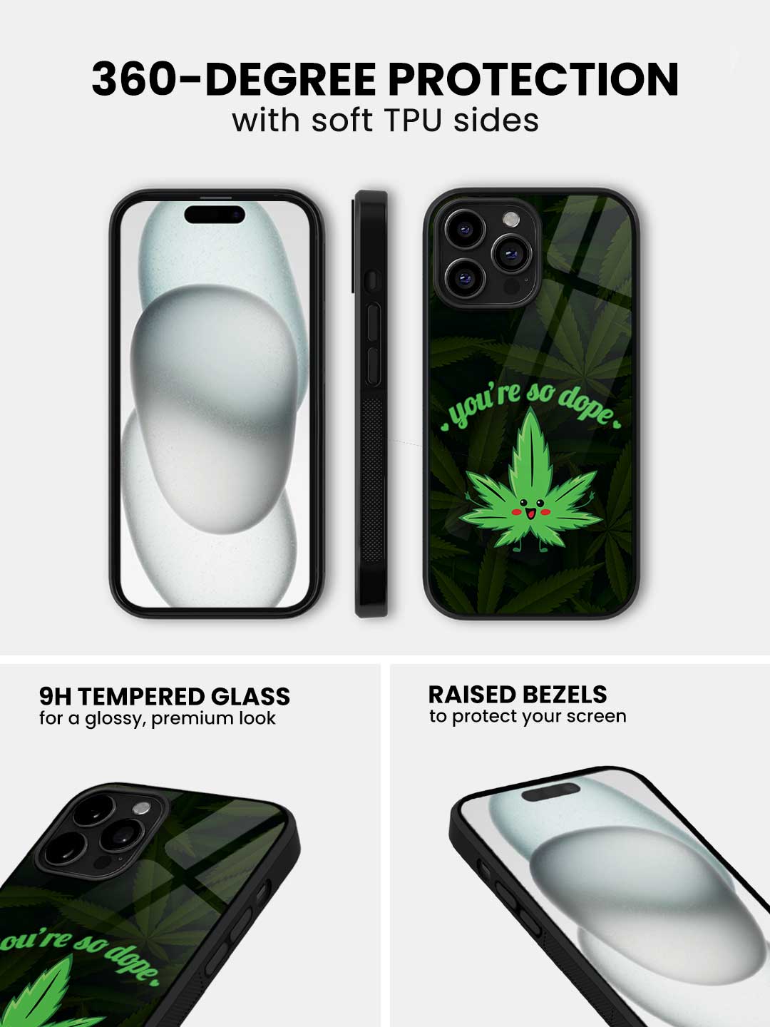 You are so dope - iPhone 15 Pro Glass Cover