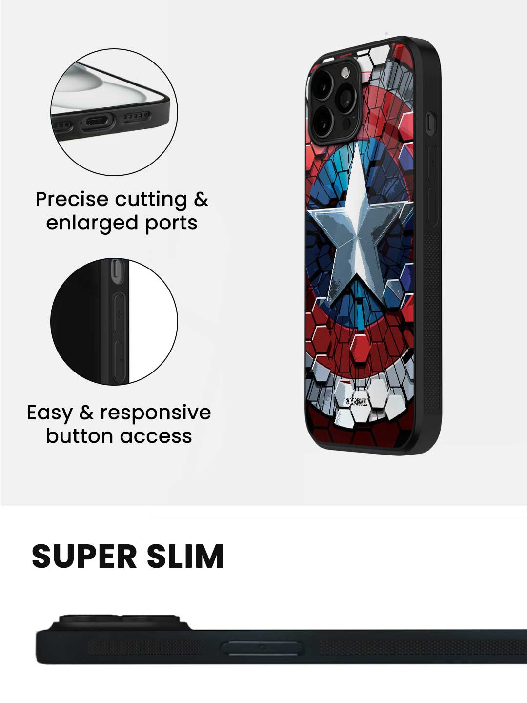 Hex Shield - iPhone 14 Pro Glass Cover