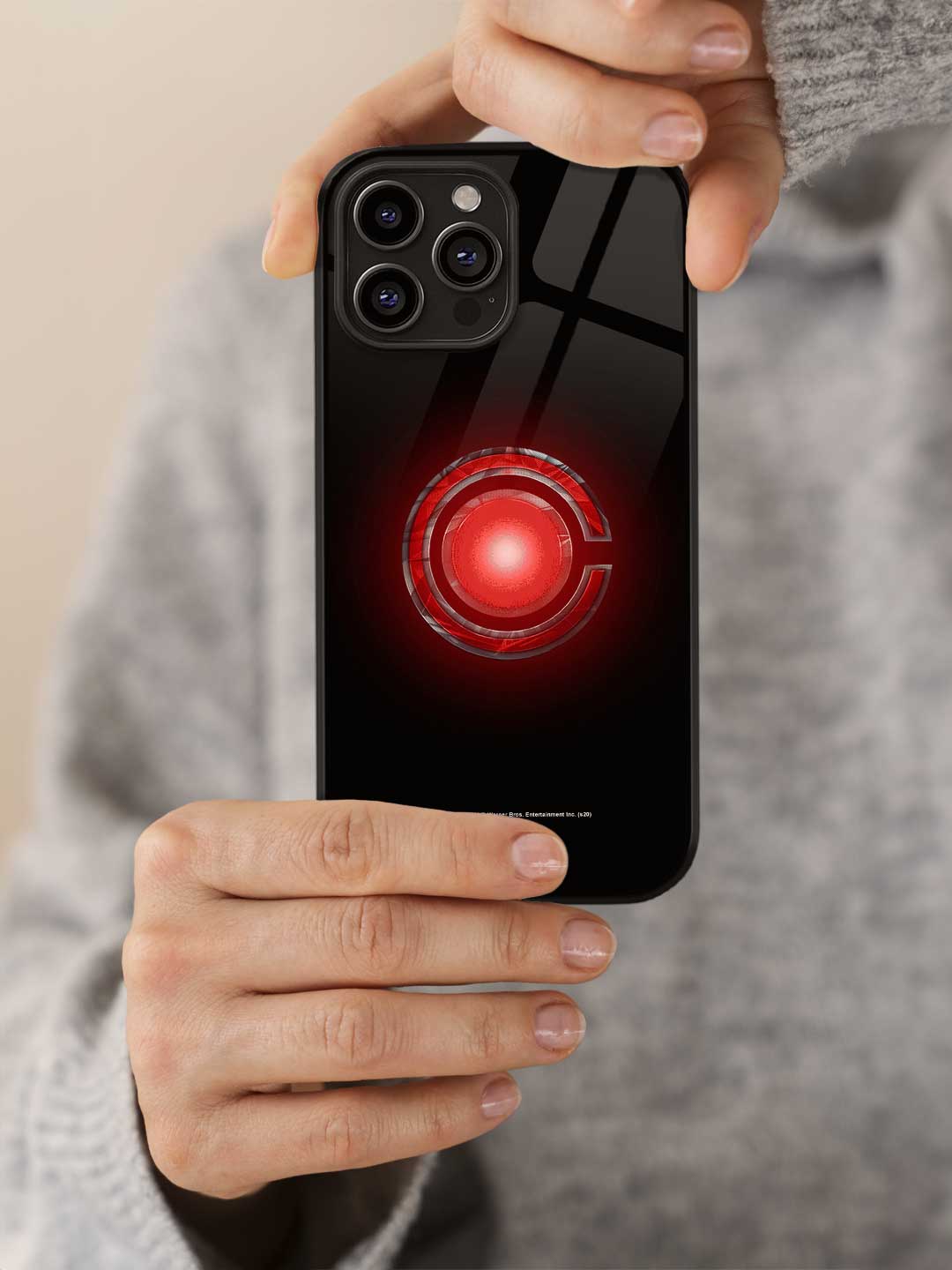 Logo Cyborg - iPhone 15 Pro Glass Cover