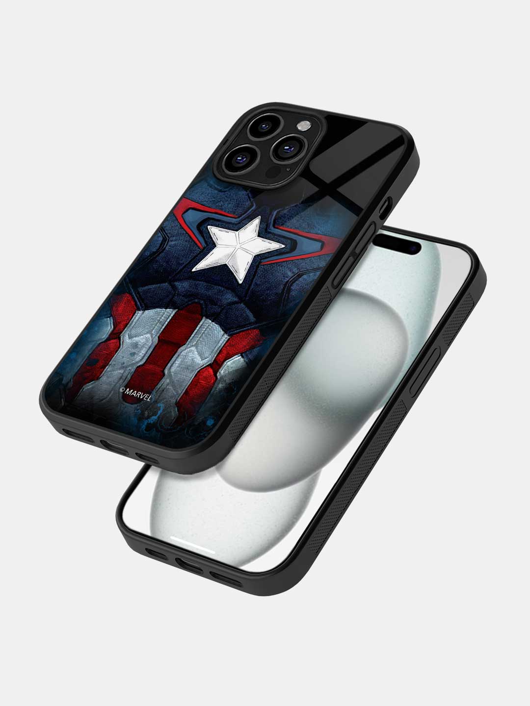 Suit up Captain - iPhone 14 Pro Glass Cover