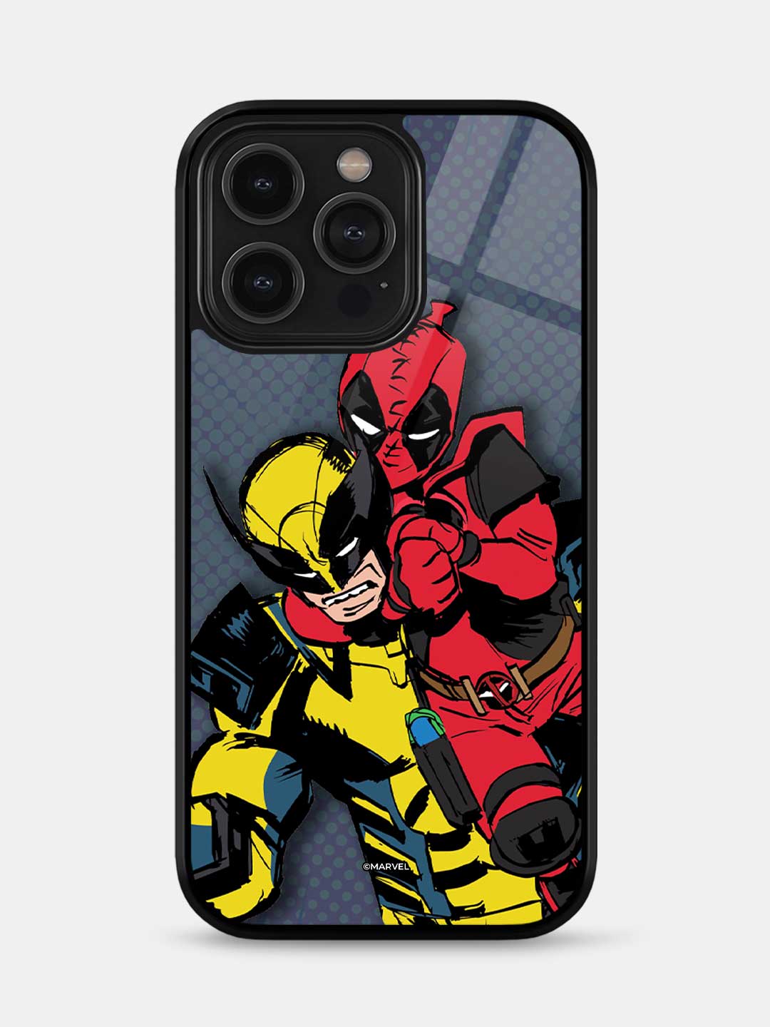 Wolverine Kidpool - iPhone 15 Pro Max Glass Cover