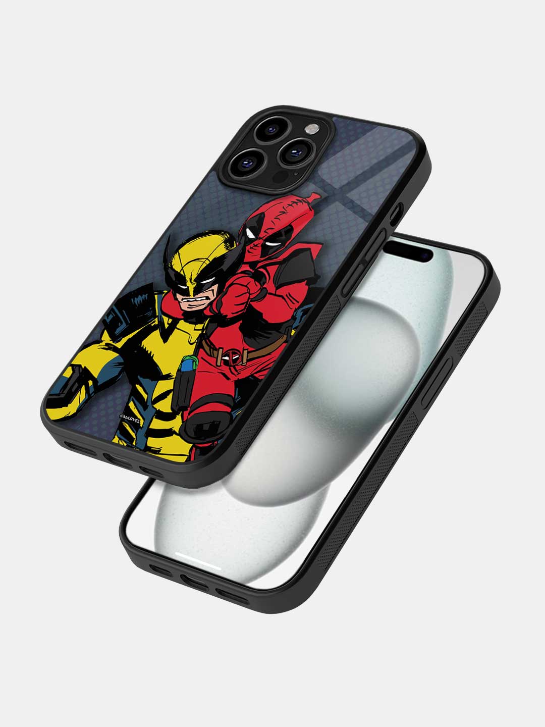 Wolverine Kidpool - iPhone 15 Pro Max Glass Cover