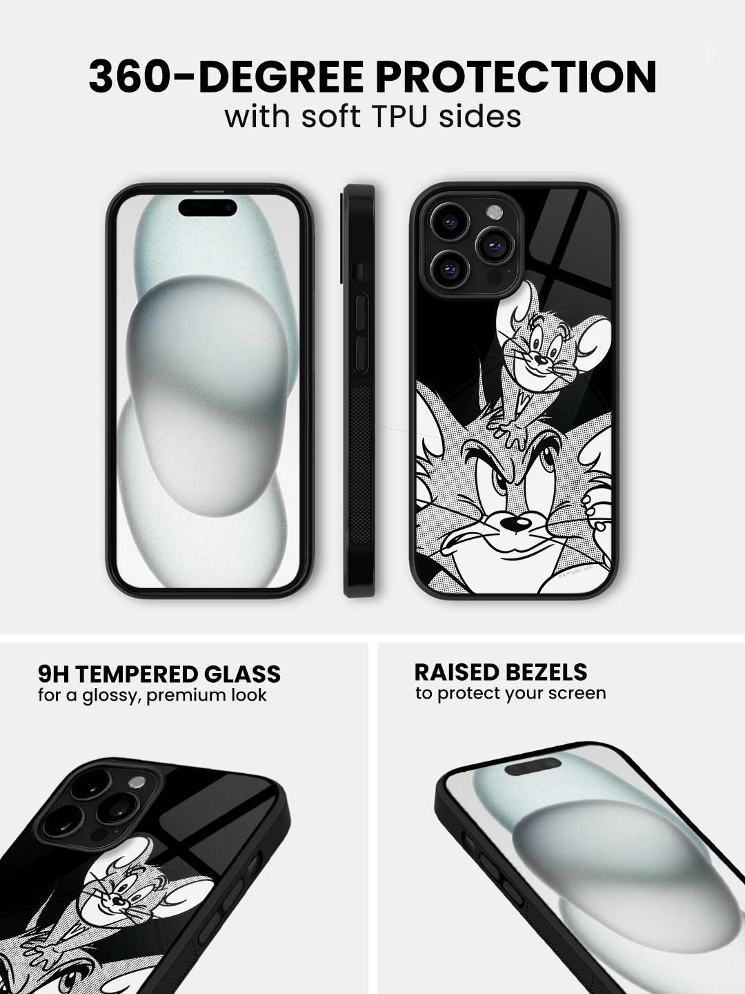 Jestful Antics - iPhone 16 Pro Max Glass Cover