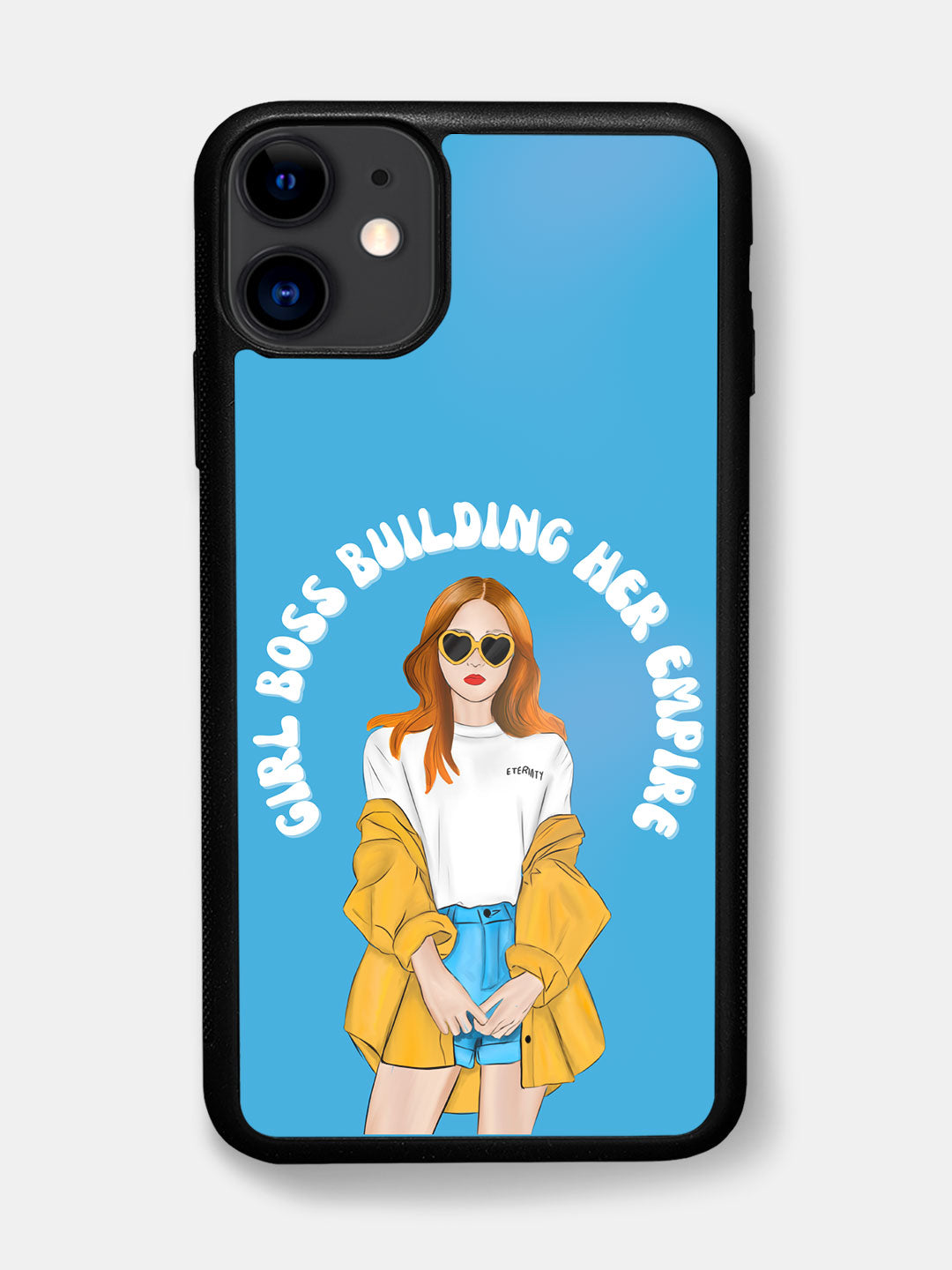 Girl Boss Building Empire - iPhone 11 Cover