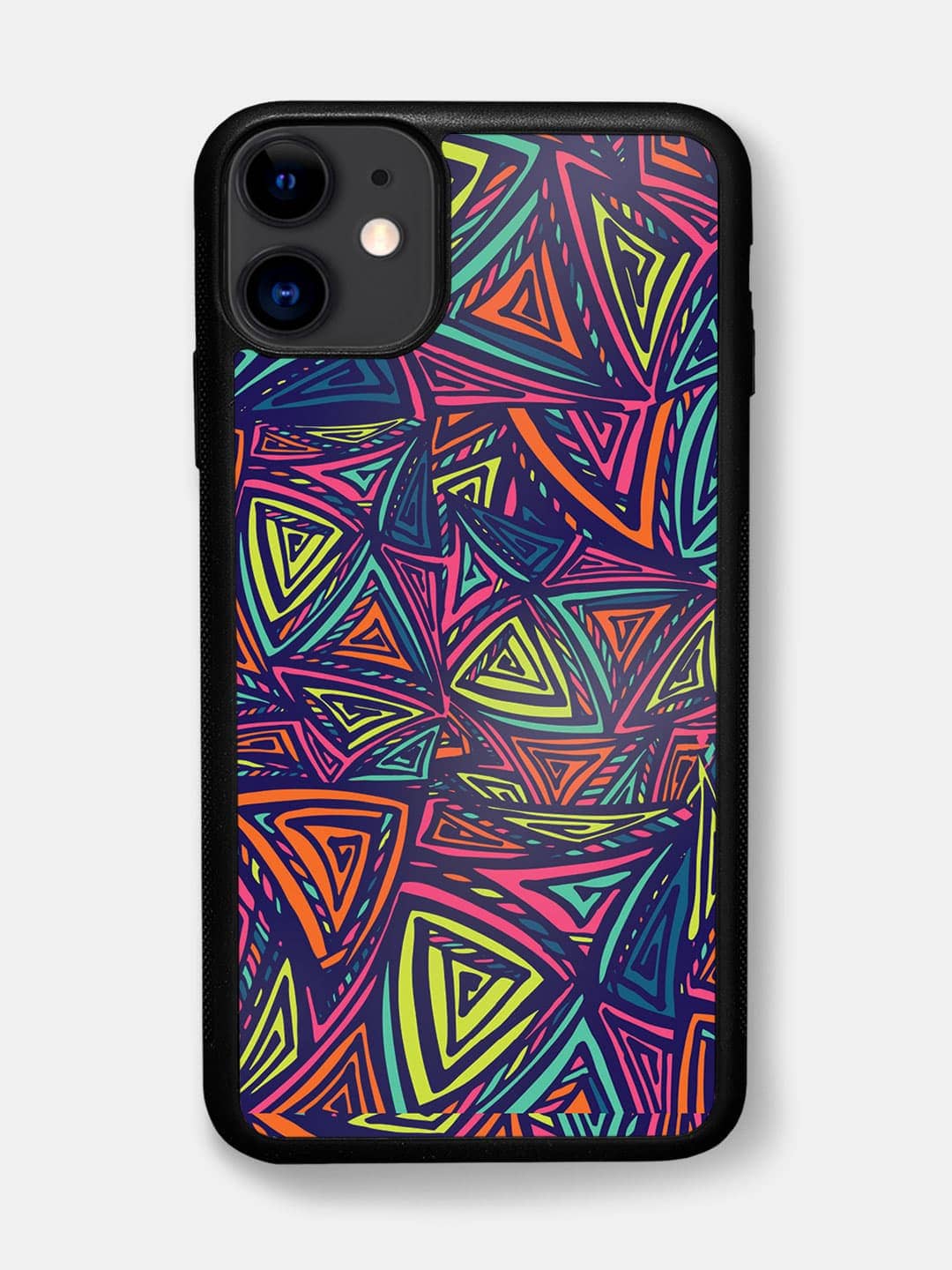 Neon Angles - iPhone 11 Cover