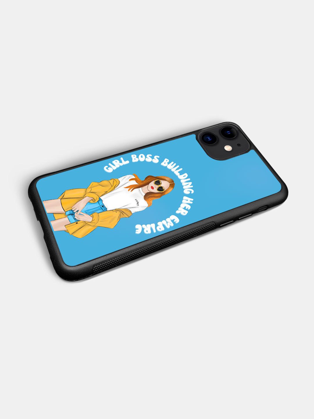 Girl Boss Building Empire - iPhone 11 Cover