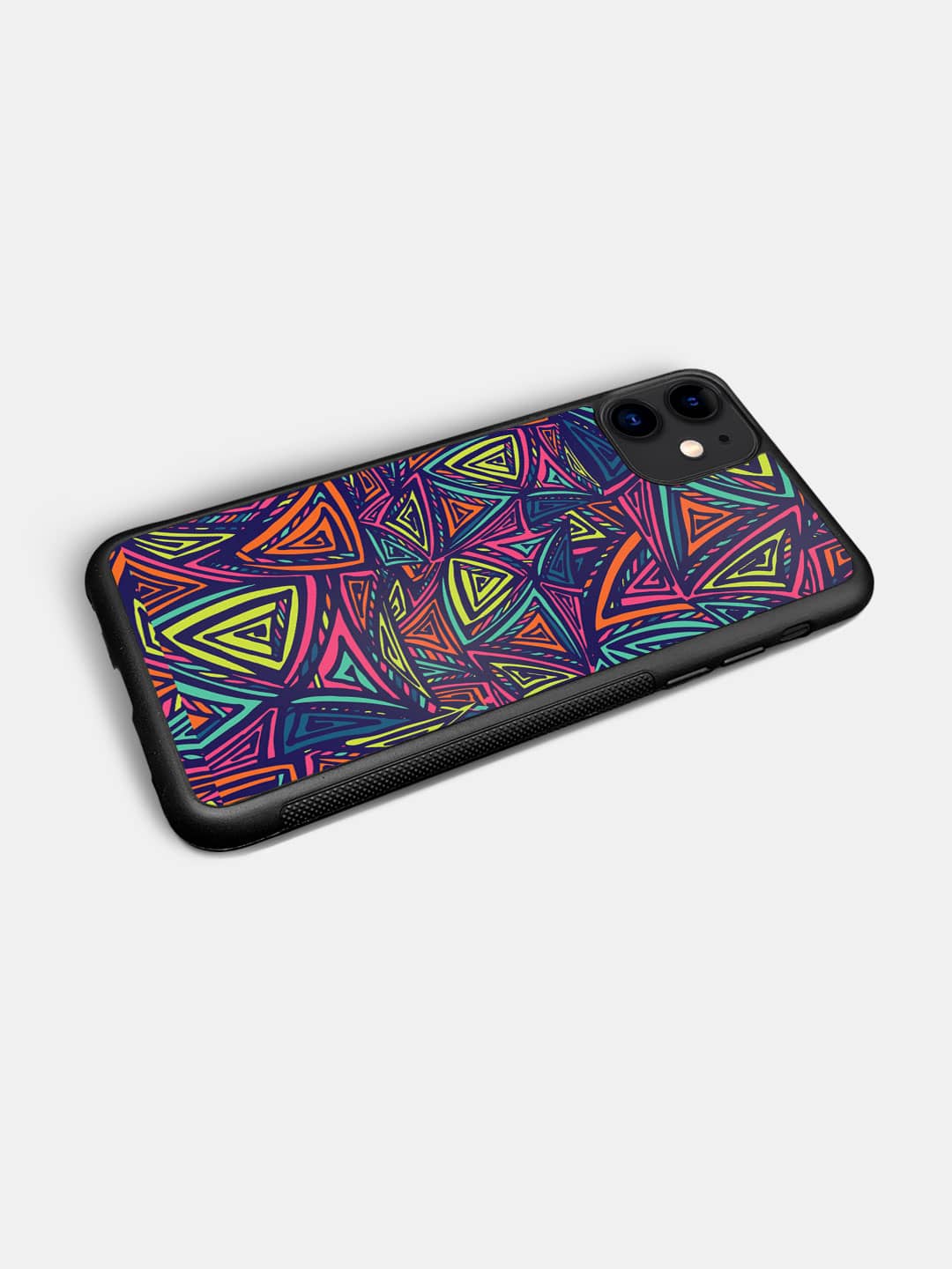 Neon Angles - iPhone 11 Cover