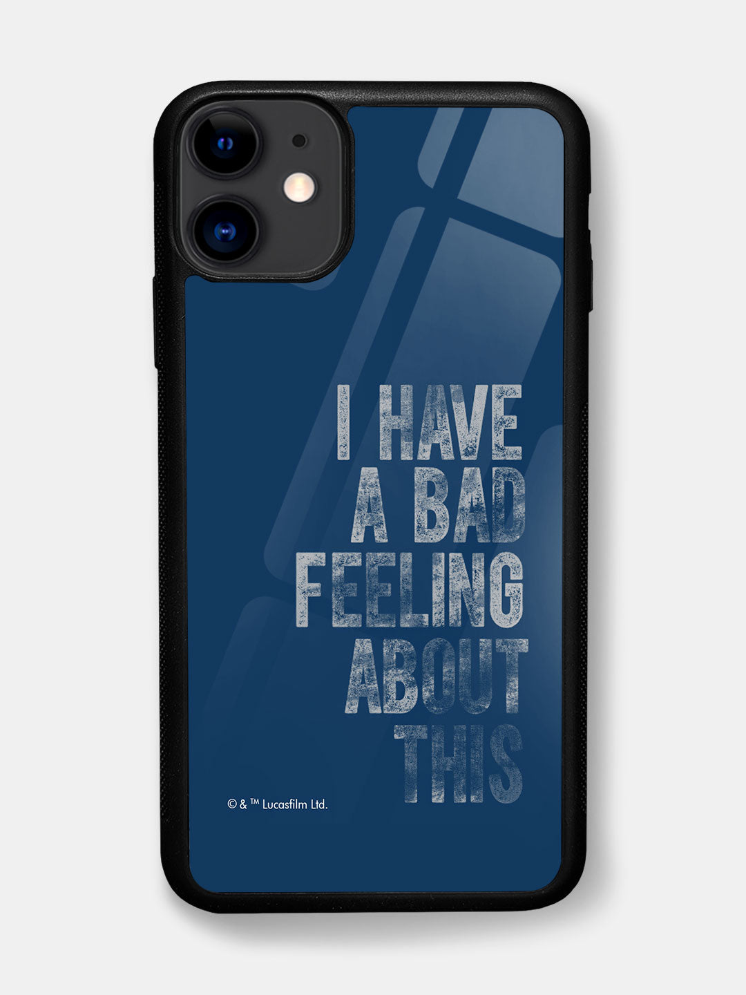Bad Feeling - iPhone 11 Glass Cover
