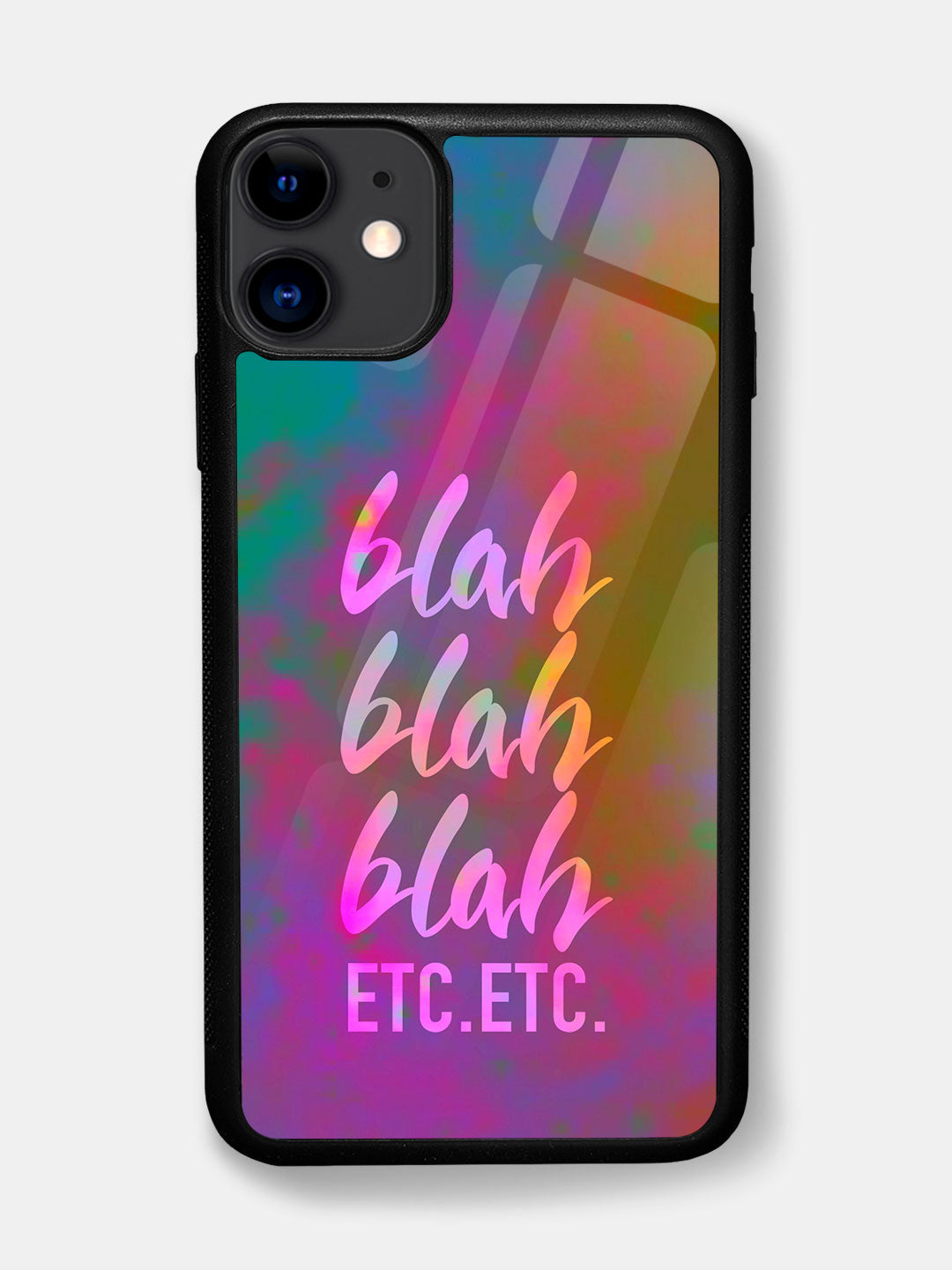 Blah Blah - iPhone 11 Glass Cover