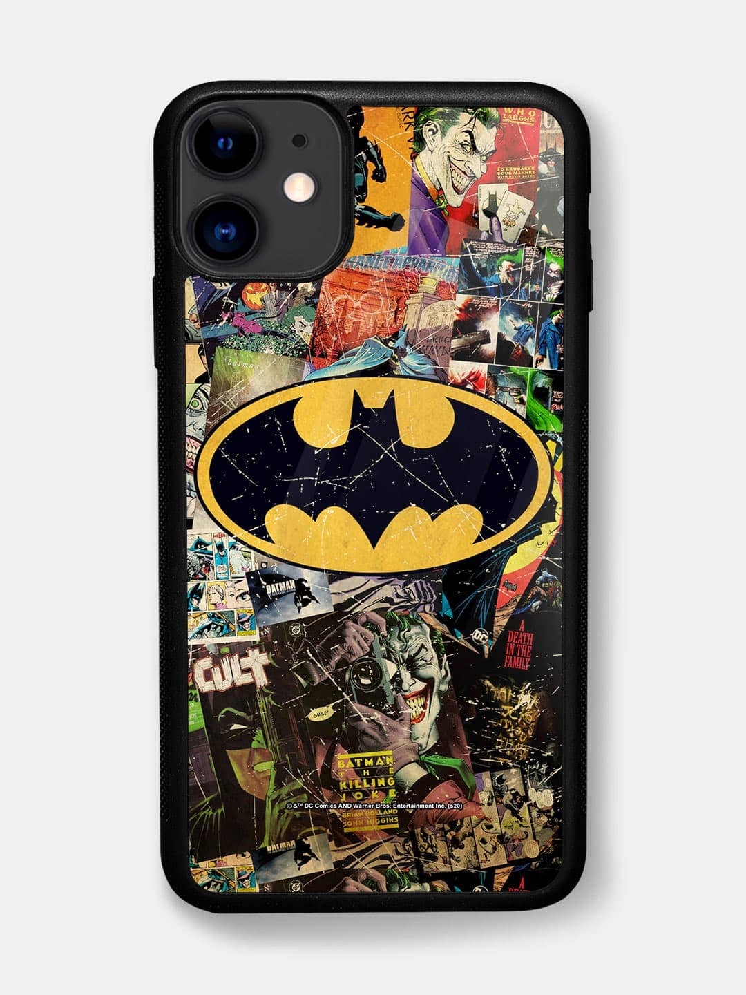 Comic Bat - iPhone 11 Glass Cover