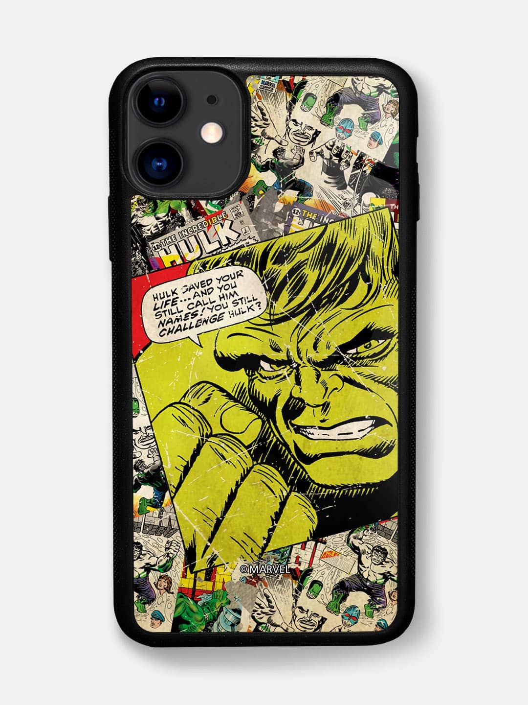 Comic Hulk - iPhone 11 Glass Cover