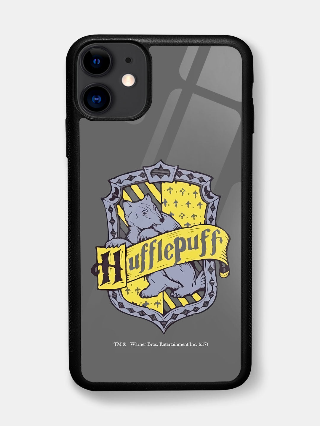 Crest Hufflepuff - iPhone 11 Glass Cover