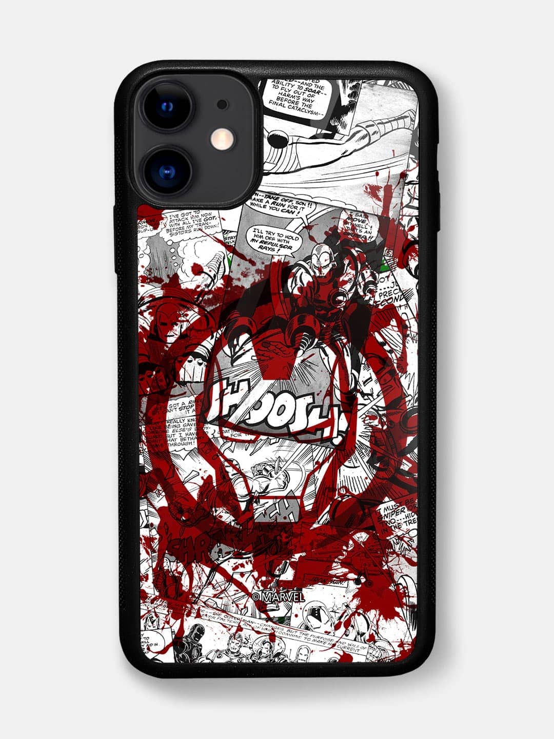 Splash Out Iron Man - iPhone 11 Glass Cover