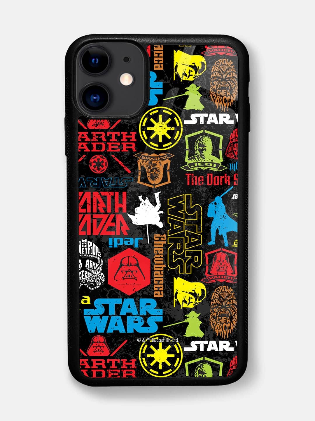 Star wars Mashup - iPhone 11 Glass Cover