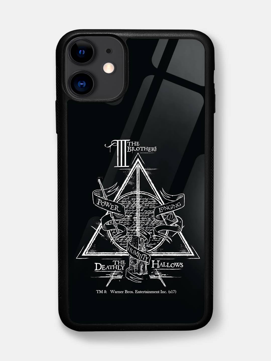 The Deathly Hallows - iPhone 11 Glass Cover