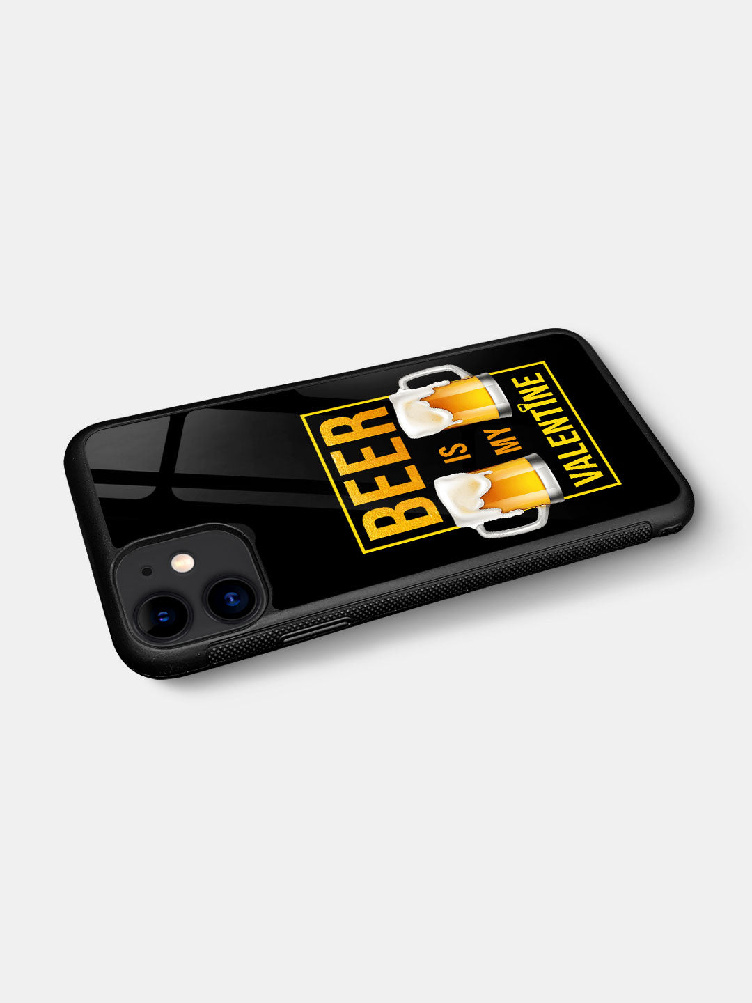 Beer my Valentine - iPhone 11 Glass Cover