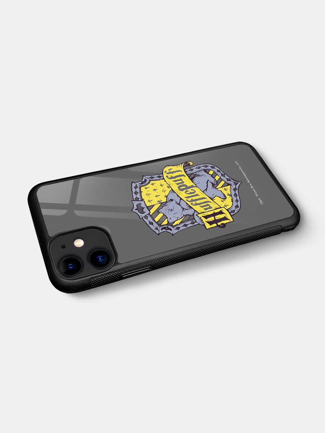 Crest Hufflepuff - iPhone 11 Glass Cover