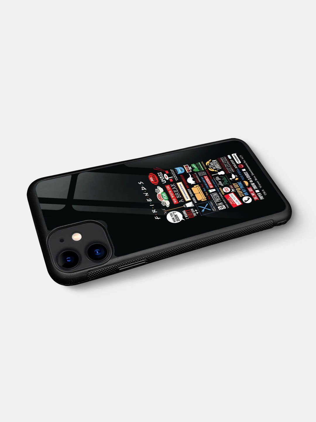 Friends Infographic - iPhone 11 Glass Cover