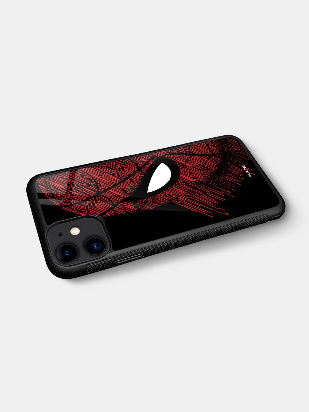 Sketch Out Spider Man - iPhone 11 Glass Cover