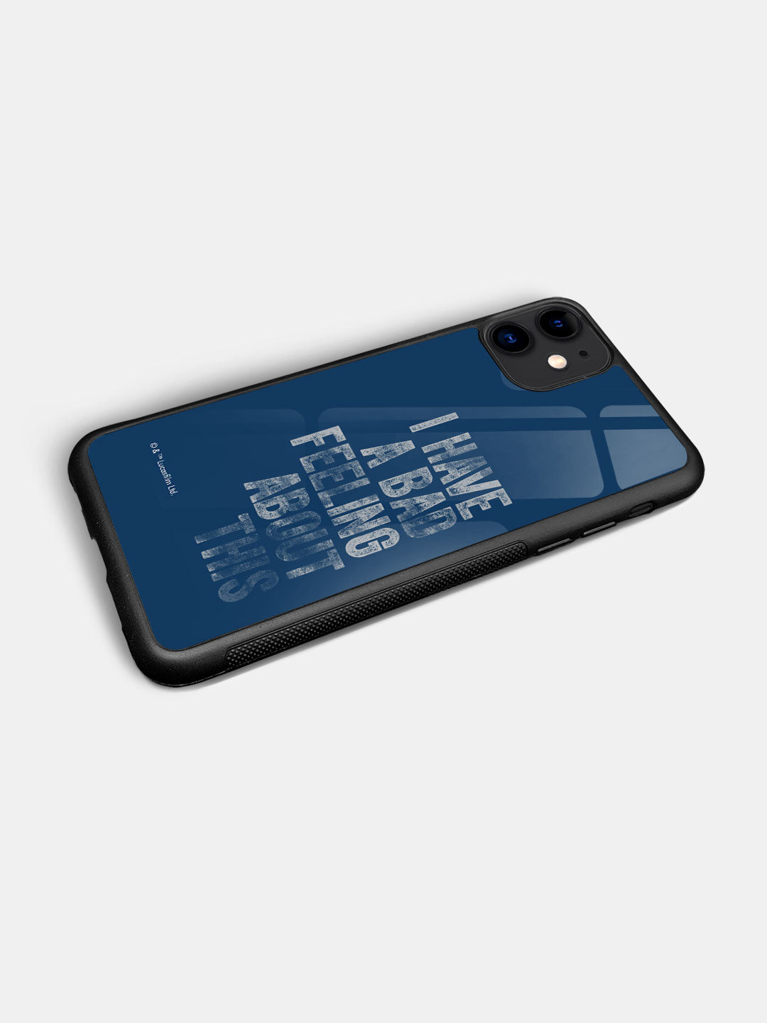 Bad Feeling - iPhone 11 Glass Cover