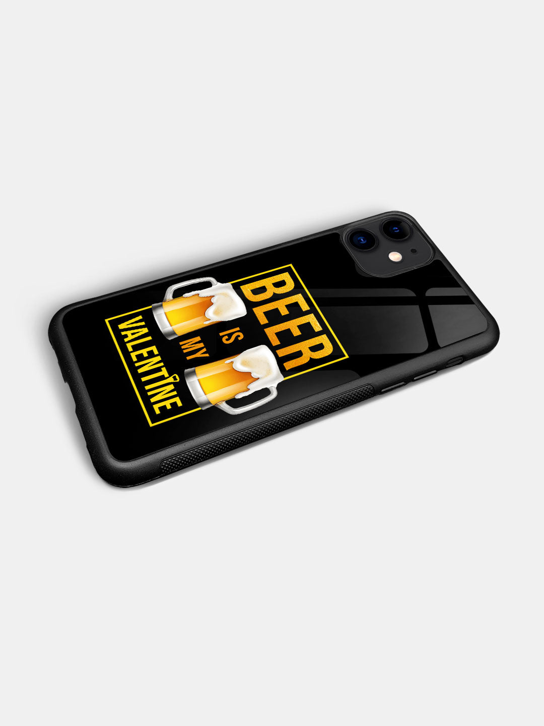 Beer my Valentine - iPhone 11 Glass Cover