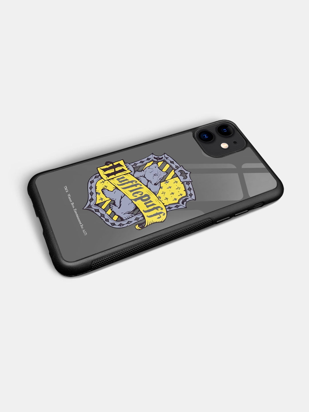 Crest Hufflepuff - iPhone 11 Glass Cover
