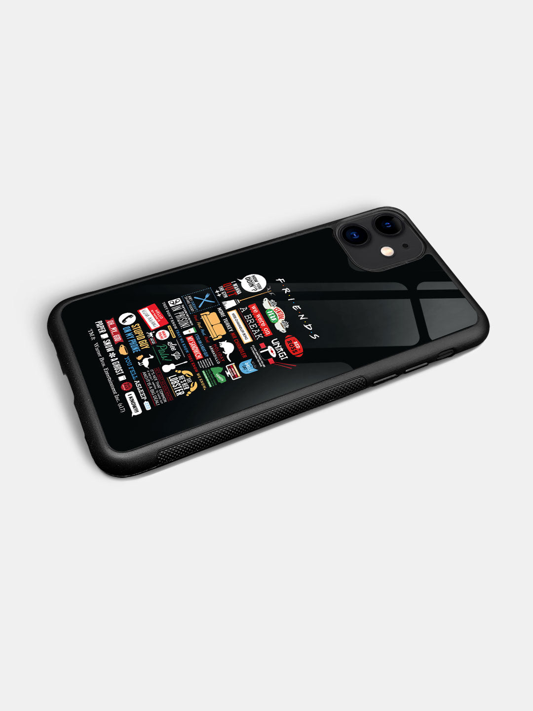 Friends Infographic - iPhone 11 Glass Cover