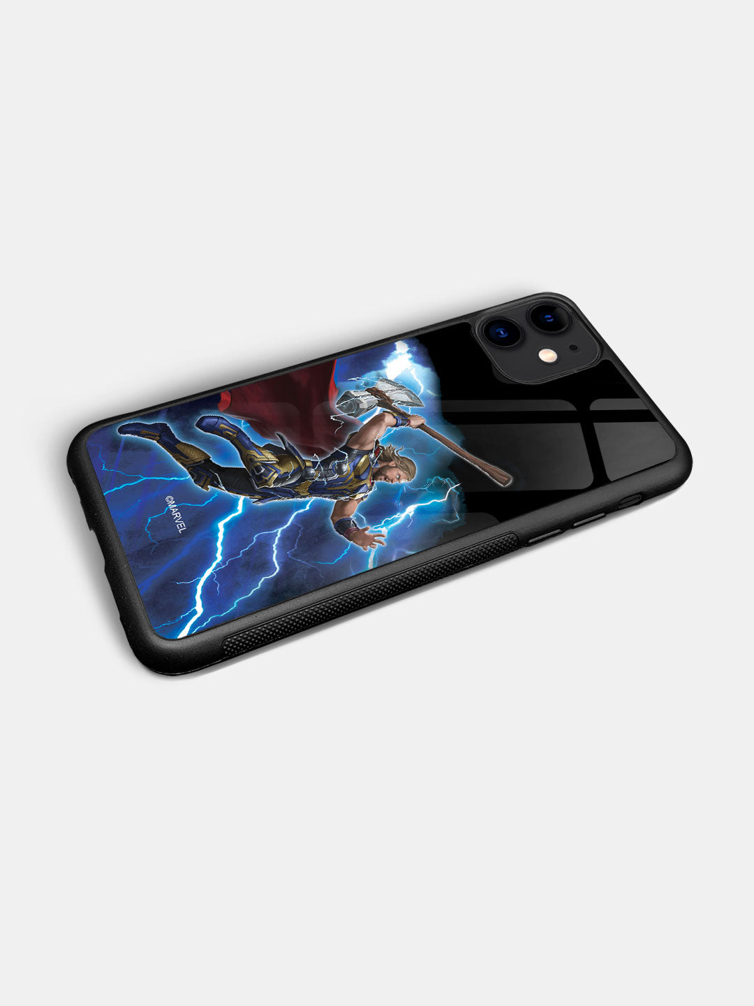 Worthy Thor Attack - iPhone 11 Glass Cover