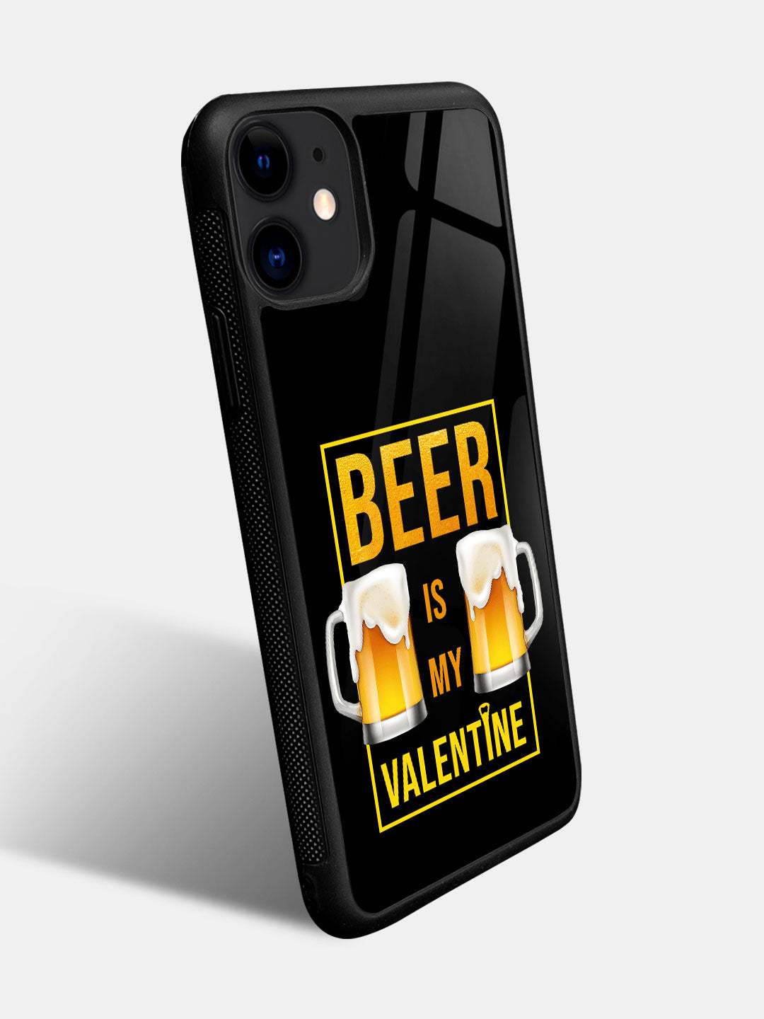 Beer my Valentine - iPhone 11 Glass Cover