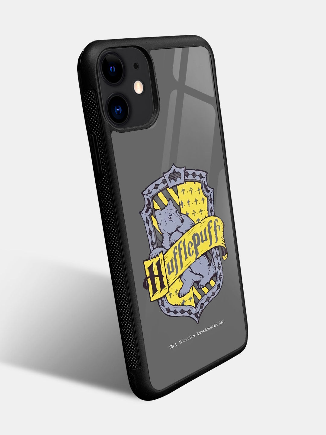 Crest Hufflepuff - iPhone 11 Glass Cover