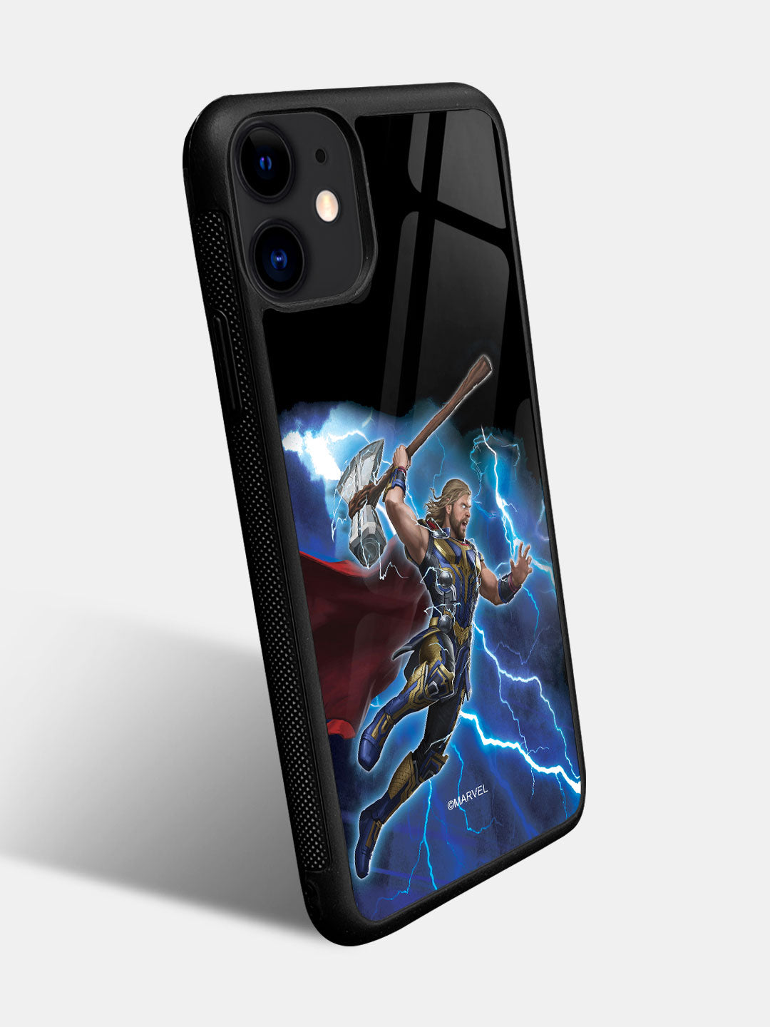 Worthy Thor Attack - iPhone 11 Glass Cover