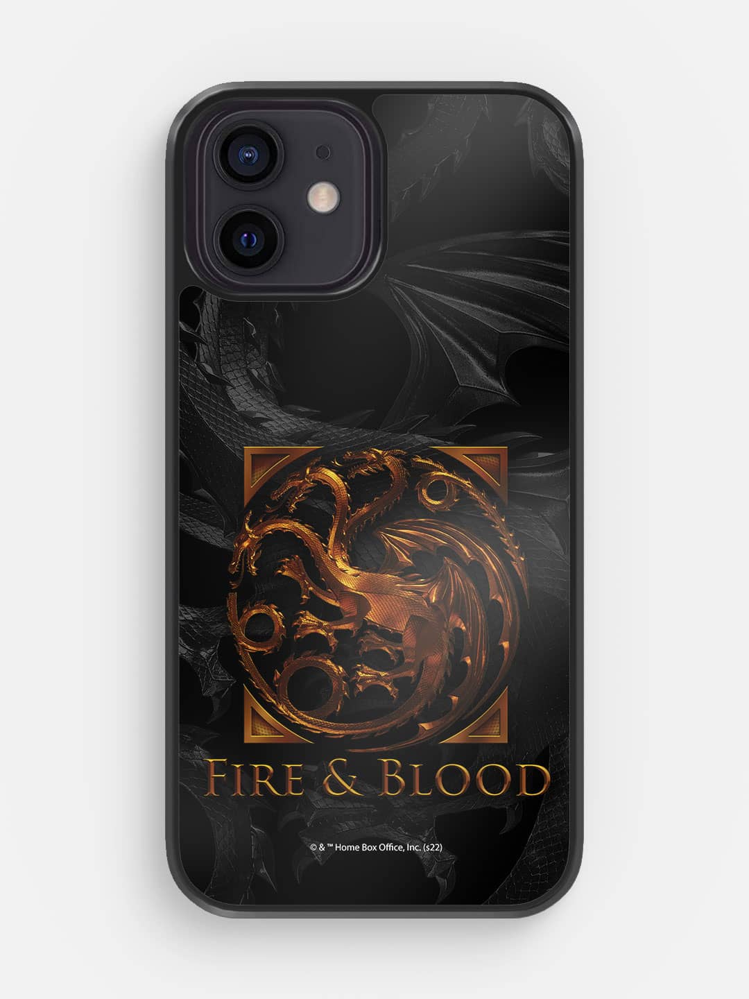 Fire and Blood - iPhone 12 Cover