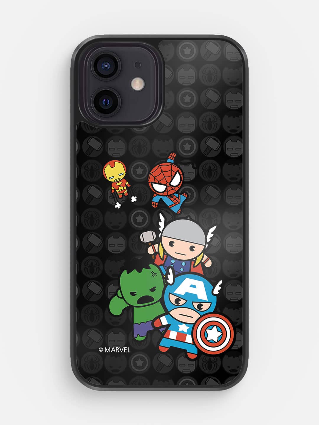 Kawaii Marvel Comics - iPhone 12 Cover