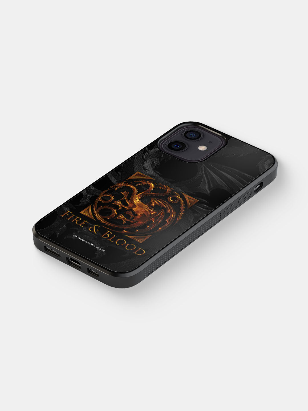Fire and Blood - iPhone 12 Cover