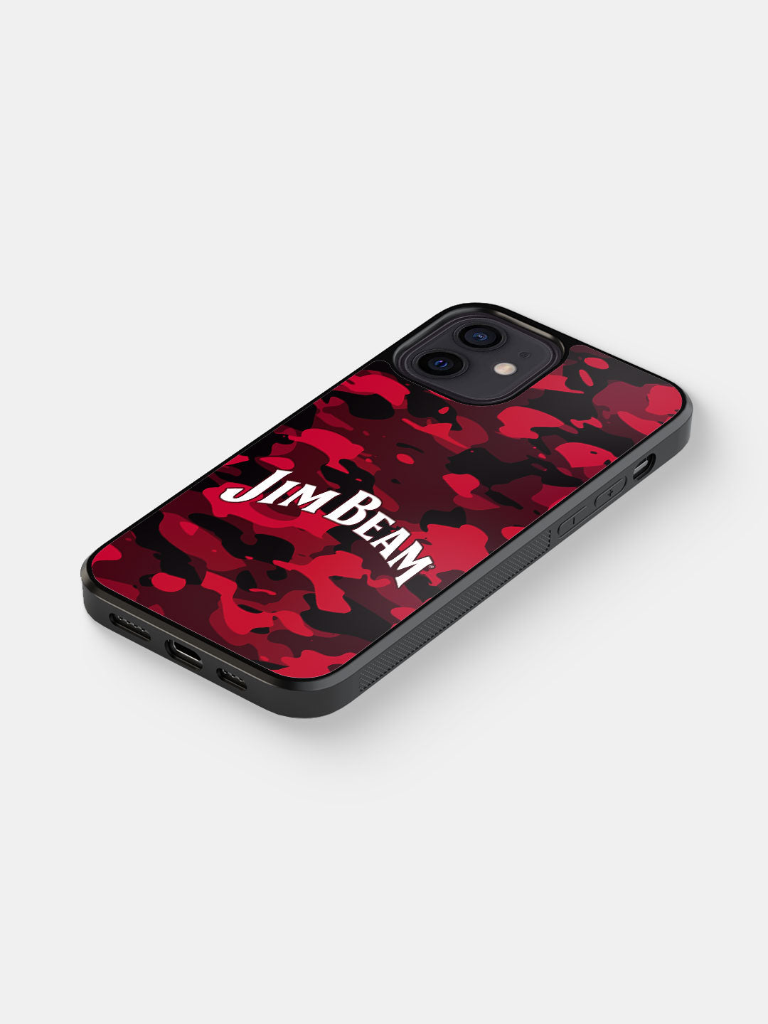 Jim Beam Camo Red - iPhone 12 Cover