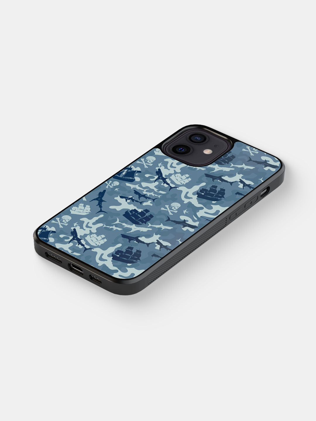 Pirates Pattern - iPhone 12 Bumper Cover