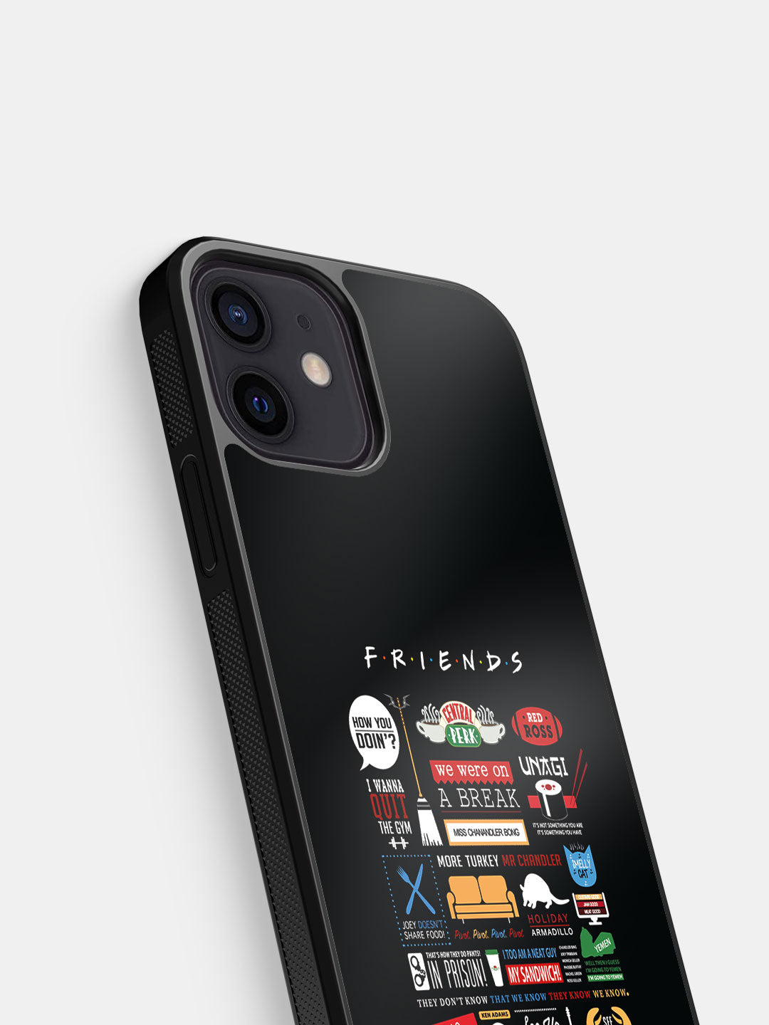 Friends Infographic - iPhone 12 Cover
