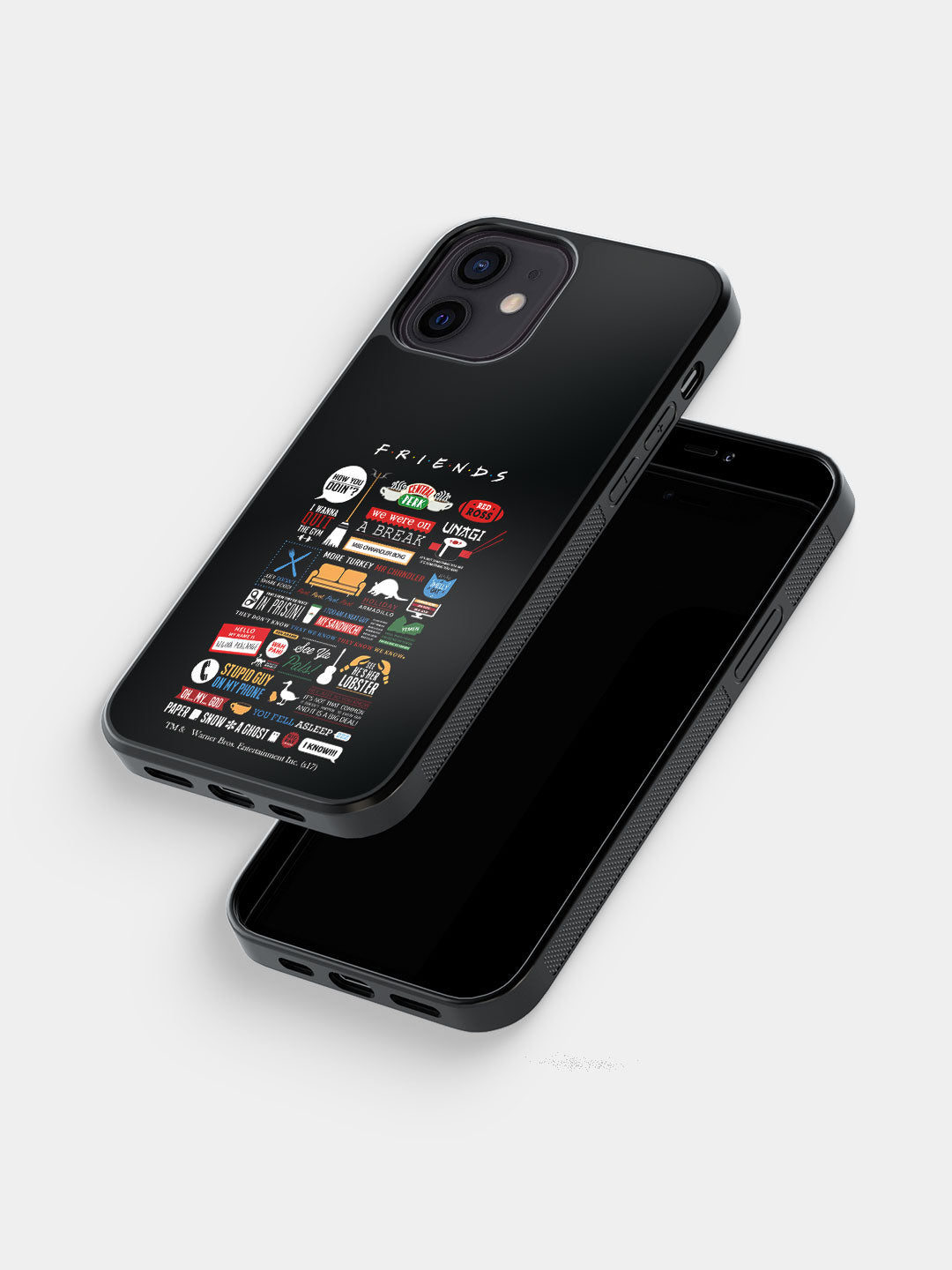 Friends Infographic - iPhone 12 Cover