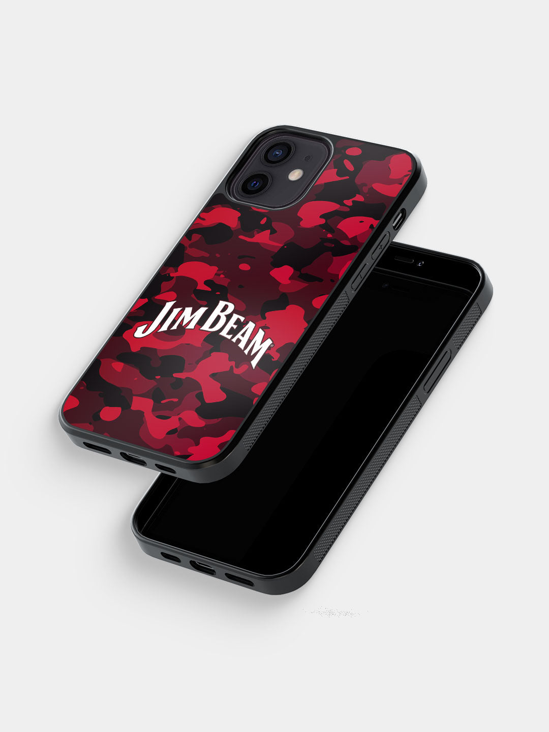 Jim Beam Camo Red - iPhone 12 Cover