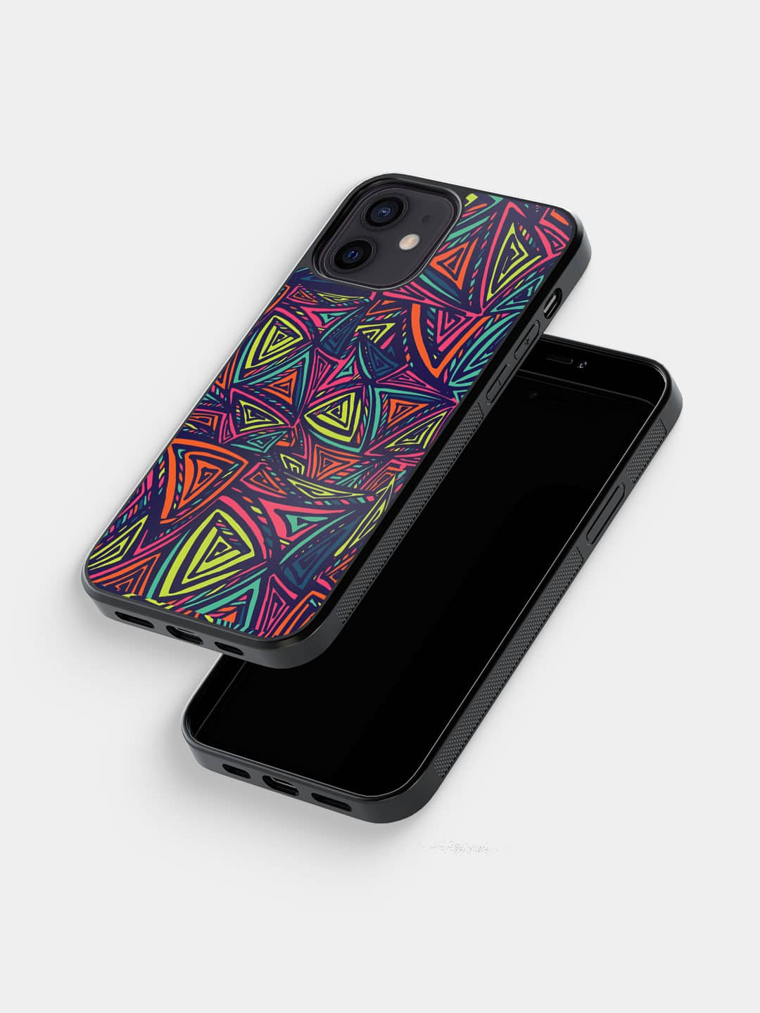 Neon Angles - iPhone 12 Cover