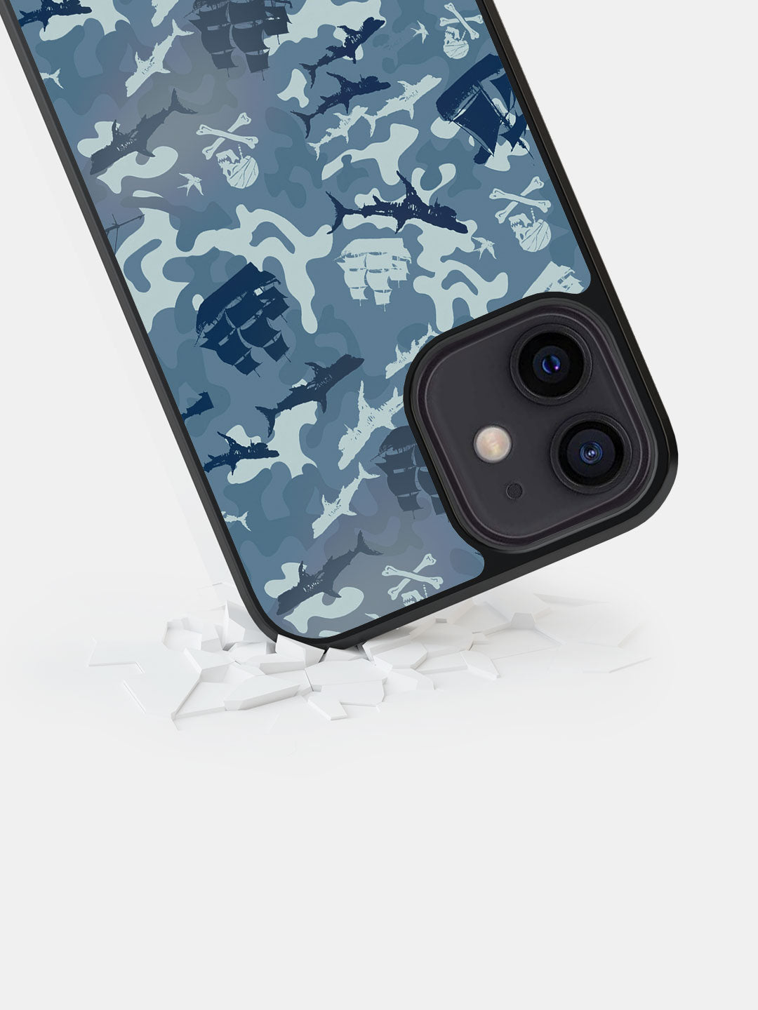 Pirates Pattern - iPhone 12 Bumper Cover