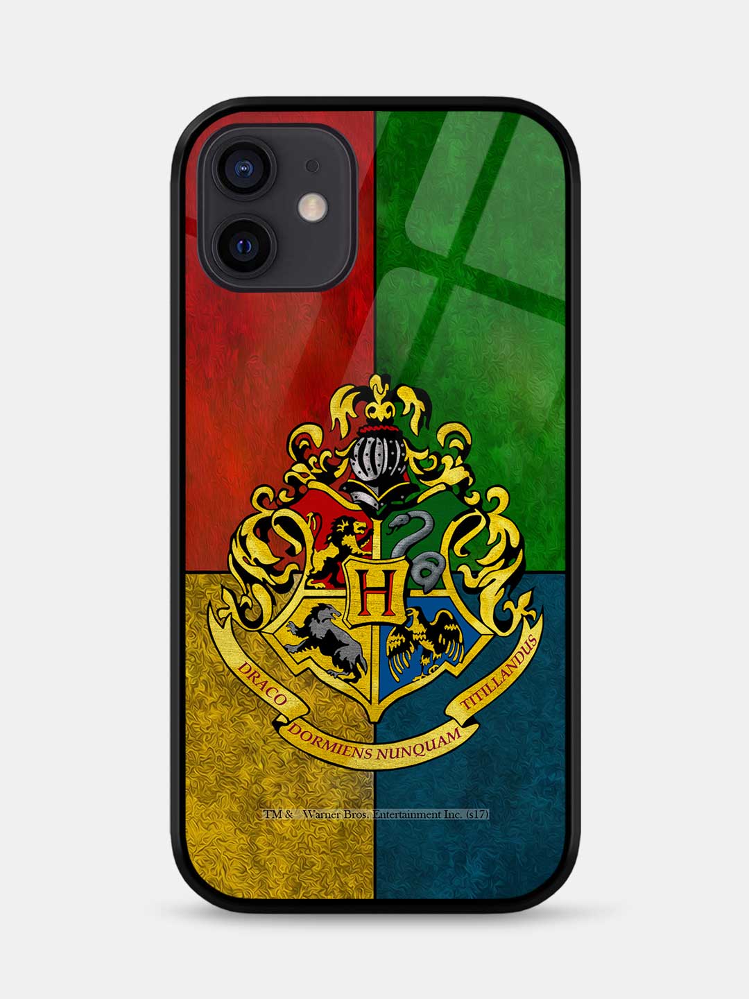 Hogwarts Sigil United - iPhone 12 Glass Cover