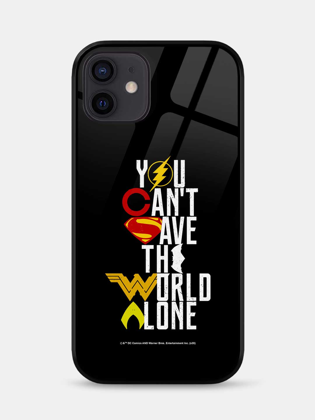 Justice League Motto - iPhone 12 Glass Cover