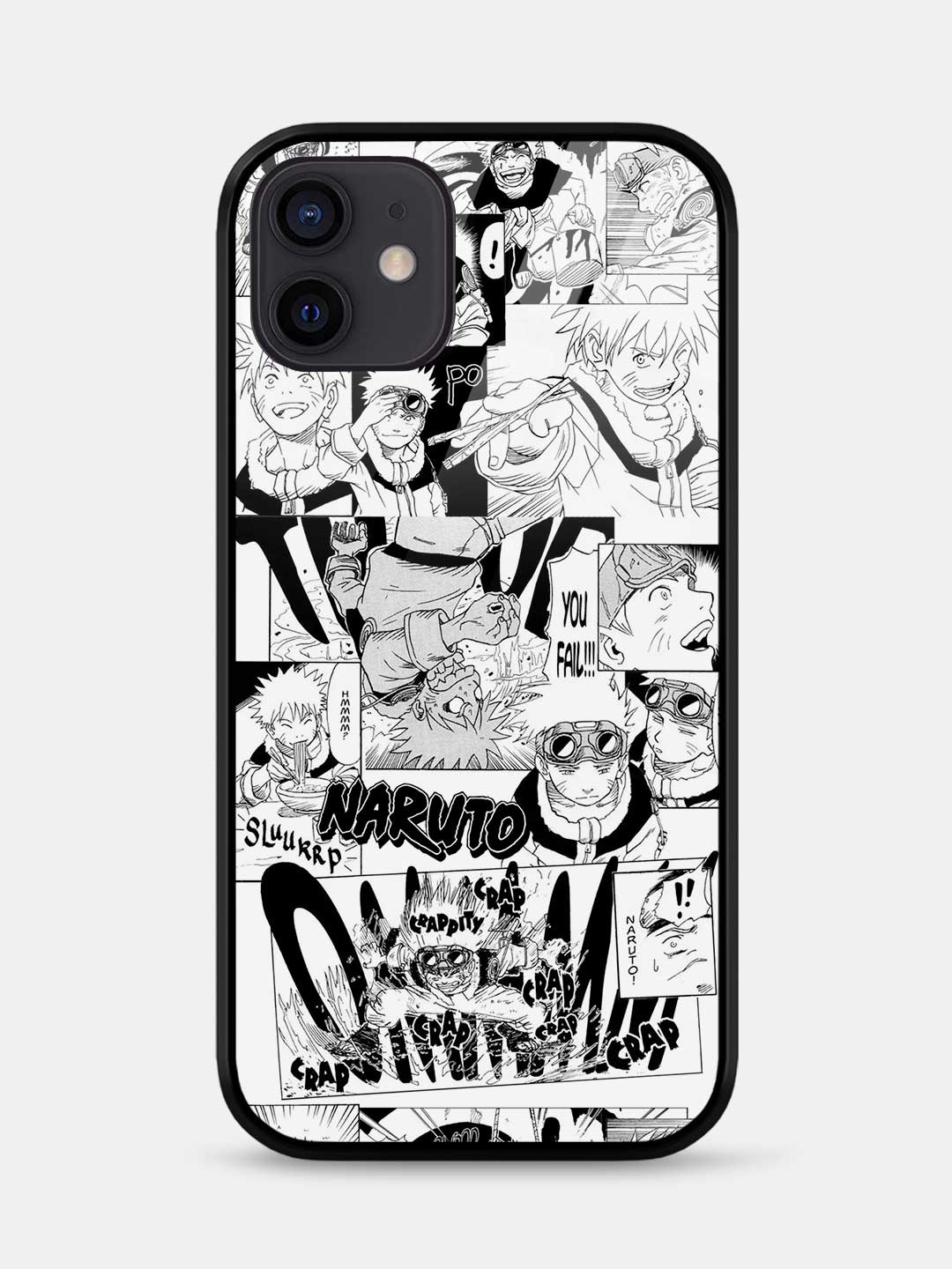 Naruto Collage - iPhone 12 Glass Cover